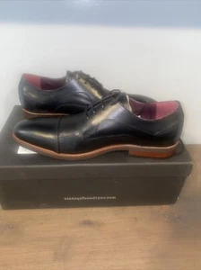 Vintage Foundry Co. Herren Freizeit Oxford Leder Derby Schnürschuhe; Größe 7,5💙 - Bild 1 von 6