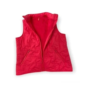 Hanna Anderson Girl Junior Vest Size Large USA Pink Color - Picture 1 of 10