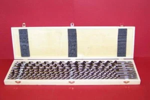 8 STCK. 24 ZOLL ERDBOHRER BITS SET HOLZ SCHREINER ARBEITSWERKZEUGE HOLZBEARBEITUNG - Bild 1 von 1