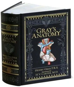 GRAY'S ANATOMY ~ MASSIVE ILLUS HC LEATHER BOUND GIFT ED - LAST ONE! - Imagen 1 de 3