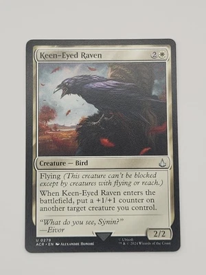 Keen-Eyed Raven U Universes Beyond: Assassin's Creed 279 NM - Image 1 of 2