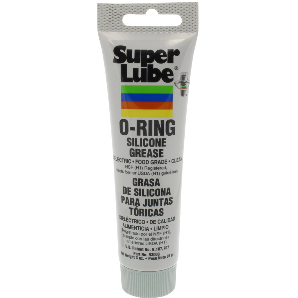 Super Lube O-ring Silicone Grease - 3oz Tube 93003