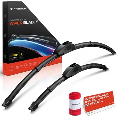 A-Premium 2x Front 26" & 17" Windshield Wiper Blades for Pontiac Vibe 2009-2010 - Image 1 of 4