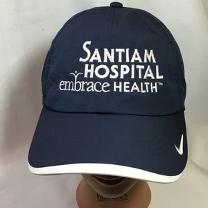 Gorra de golf para hombre Nike Dri-Fit con correa ventilada negra blanca nueva con etiquetas - Imagen 1 de 7