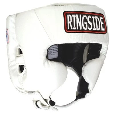 Ringside X Large White Headgear for Boxing MMA Muay Thai Sparring Training - Image 1 of 4