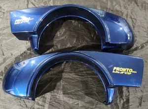 INVACARE PRONTO M-91 POWERCHAIR set parafango destro sinistro blu - Foto 1 di 8
