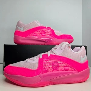 Nike KD 16 NRG Aunt Pearl Kay Yow Pink Size 8.5 Men Basketball Shoes - Picture 1 of 9