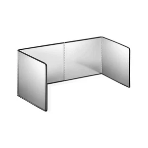 4 Sided Stainless Steel oil Splatter Guard, Grease Splatter Screen, Oil Guard... - Picture 1 of 6