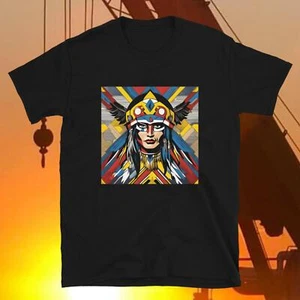 Native American woman T-Shirt Unisex - Picture 1 of 4