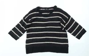 M&Co Womens Acrylic Blend T-Shirt Size S Cowl Neck - Picture 1 of 12