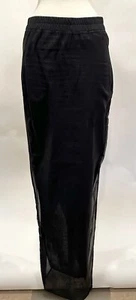 RICK OWENS Black Cotton Column Pillar Maxi Skirt IT40 US 4 - Picture 1 of 3