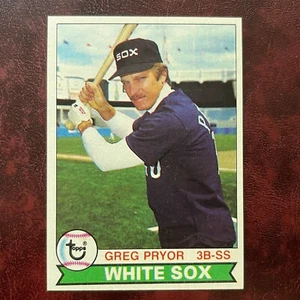 1979 Topps GREG PRYOR ROOKIE #559 WHITE SOX FERRIS BUELLER Principal ED ROONEY - Picture 1 of 1