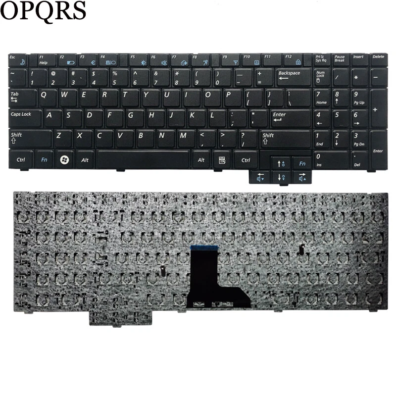 NUEVO Teclado EE. UU. Para Samsung NP R517 R523 R525 R528 R530 R540 R538 R618 R620 R719 Foto 1 de 1