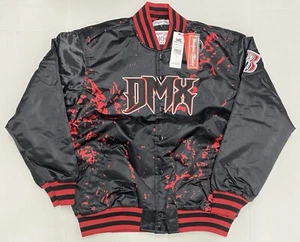 Headgear Classics DMX Retro-Stil Satin Bomberjacke Neu mit Etikett Herren Größe X-Large - Bild 1 von 4