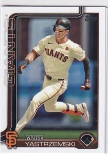 2025 Topps MLB Baseball Series 1 No. 186 Mike Yastzemski San Francisco Giants - Bild 1 von 2