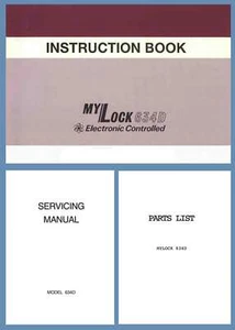 Auf CD * JANOME My Lock 634D, Auswahl: Bedienungsanleitung oder Servicehandbuch & Teile - Bild 1 von 9