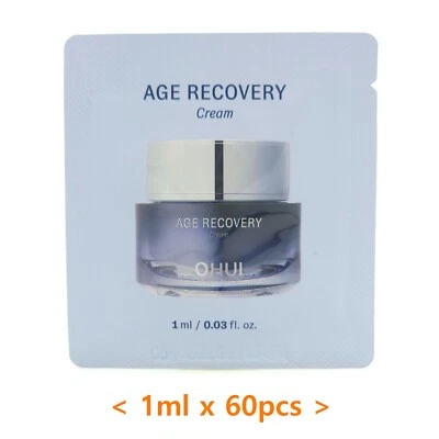 O HUI Age Recovery Cream 1ml x 60pcs Anti Wrinkle Firming Elastic K-Beauty - Image 1 of 4
