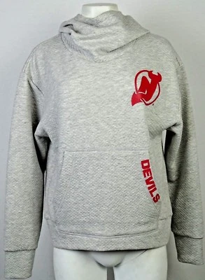 New Jersey Devils NHL GIII Women's Pullover Gray Hoodie NHL M - Image 1 of 3