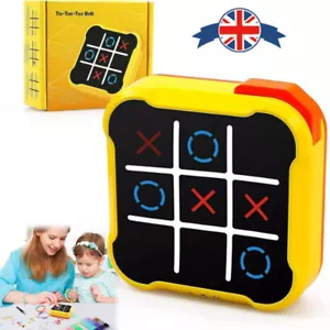 Tic Tac Toe Bolt Game, Noughts And Crosses Game, Electronic- UK STOCK - Picture 1 of 3
