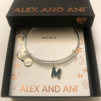 Brazalete Brazalete Alex and Ani Initial M III Foto 1 de 3