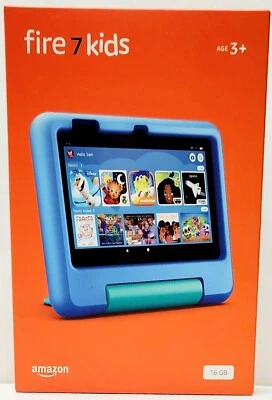 Amazon Fire 7 Kids 12th Gen 16GB Tablet Wi-Fi, 7" Parental Control 2GB Ram Age3+ - Image 1 of 4
