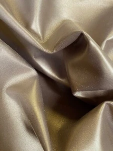 Dark Beige Genuine Lambskin Leather Hides Thin Craft Fabric Upholstery Material - Picture 1 of 4