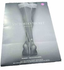 Victorias Secret SEXY Hosiery Lace Top Thigh Highs w/ Reinforced Heel Large