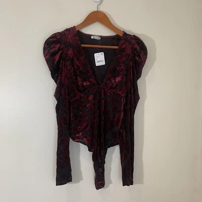 Женский боди Intimate Free People Magic Night S Velvet Burnout Whimsigoth - Изображение 1 из 4
