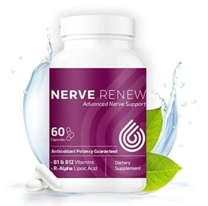 USA 60 Pills RENEW Nerve Repair/Nerve Repair Nerve LIFE B1 B12 Vita R-Alpha - Picture 1 of 6