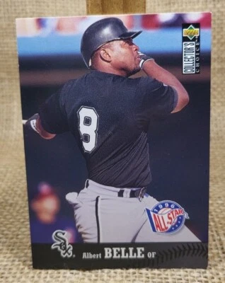 1997 UD Collector's Choice Albert Belle Baseball Card #76 White Sox FREE S&H - Image 1 of 2