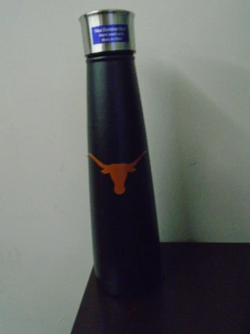Texas Longhorns 14oz. Team Color Stainless Steel Water Bottle Cover