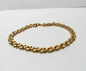 Vintage Avon Herringbone Bracelet - 8" - Picture 1 of 2