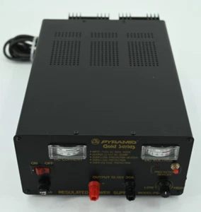 Pyramid Gold Series PS-35G Regulated Power Supply 30A - Zdjęcie 1 z 6