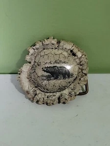 elk antler belt buckle - Picture 1 of 5