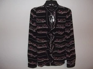 WORTHINGTON - MUJER - BLUSA - RAYAS FLORALES - TALLA MEDIANA (AC-26-418x5) - Imagen 1 de 3