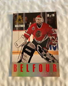 1993-94 Leaf Gold All-Stars #10 Felix Potvin / Ed Belfour NR/MINT - Picture 1 of 2