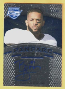 Dan Herron Ohio State Buckeyes AUTO 2012 Press Pass Fanfare /199 1C - Picture 1 of 2