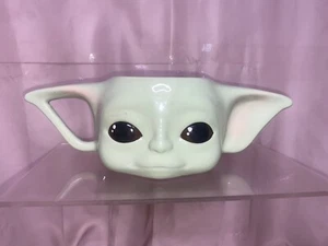 Disney Star Wars Grogu The Child Yoga Head Shaped Coffee Cup Mug Mandalorian - Picture 1 of 6
