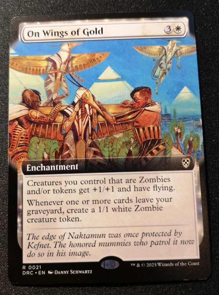 On Wings Of Gold - Extended Art - DFC - MTG - NM - EN - 0021 - Image 1 of 1