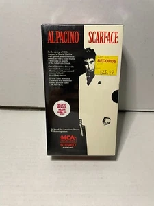 1984 Scarface VHS Tape Factory Sealed Brand New Rare MCA Home Video - Picture 1 of 6