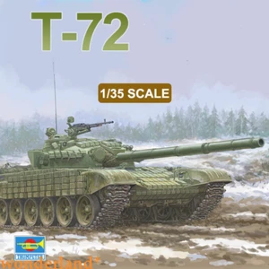 Trumpeter 09602 1/35 Soviet T-72 Ural with Kontakt-1 Reactive Armor - Picture 1 of 3