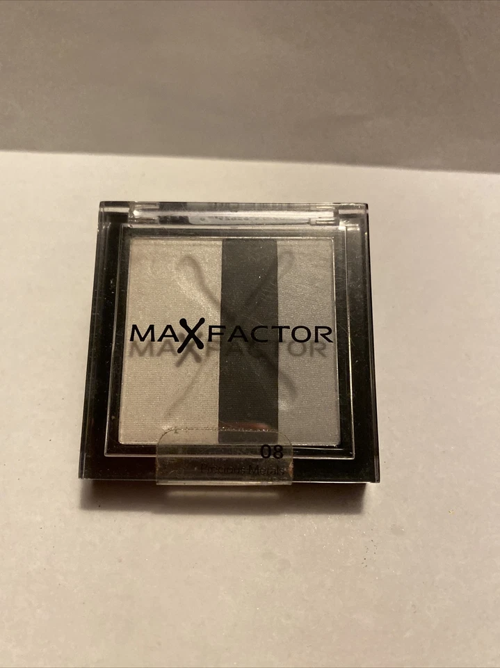 Max Factor Max Effect Trio Eyeshadow Wet Or Dry Application 08 Precious Metals - Image 1 of 1