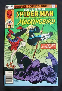 MARVEL TEAM-UP #95 - 1st Mockingbird - HTF Newsstand (KEY Marvel 1980) 9.0 VF/NM - Picture 1 of 3