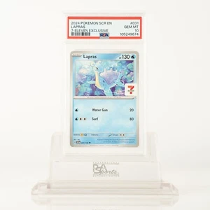 2024 Pokemon Lapras PSA 10 SCR EN 7-Eleven Exclusive Promo Card - Bild 1 von 2