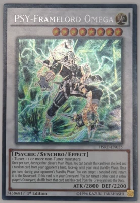 PSY-Framelord Omega - HSRD-EN035 - Secret Rare 1st Edition Yugioh - Image 1 of 4