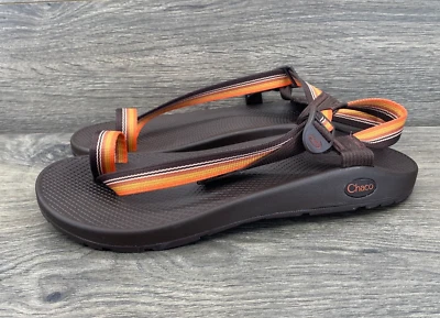Chaco Sandals Hiking Toe Loop Water Straps Shoes Men's Size 12 BrownJCH108607 - Image 1 of 4