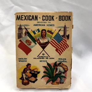 Mexican Cook Book for American Homes Josefina Velazquez De Leon Illustrated 1969 - Picture 1 of 12