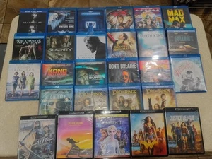 27 Blu-ray 4K LOT Filme Action SciFi Horror 300 Mad Max Herr der Ringe Kong - Bild 1 von 24