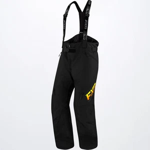 FXR Men's Clutch FX Snowmobile Pants Black/Inferno - 2XL 230110-1026-19 - Picture 1 of 2