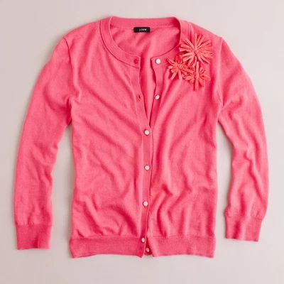 Cárdigan ramo de cachemir de algodón J.Crew talla pequeña nuevo con etiquetas Foto 1 de 4